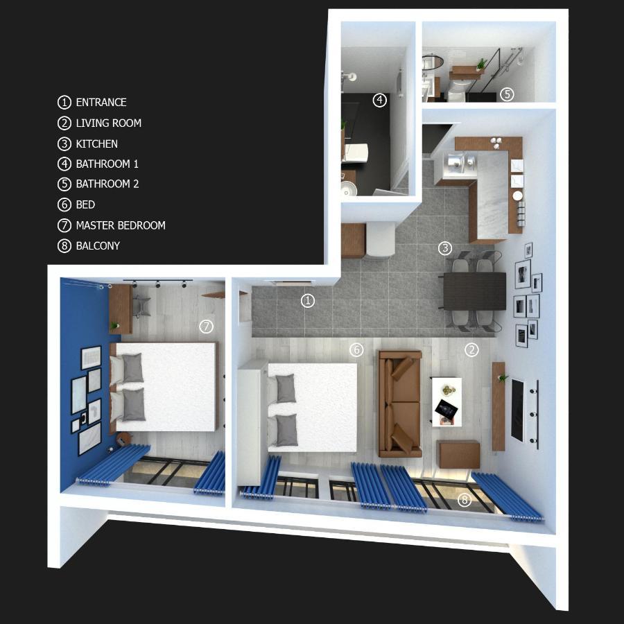 123 Apartment In Bui Vien Street, District 1 Ho Chi Minh-stad Buitenkant foto